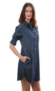 Atlantic Dress in Denim