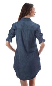 Atlantic Dress in Denim