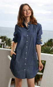 Atlantic Dress in Denim