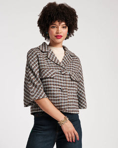 Park Avenue Plaid Day Jacket