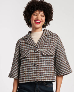 Park Avenue Plaid Day Jacket