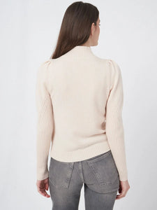 Cashmere Sweater with Shoulder Detail