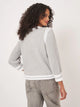 Cotton Knit Sweater - Soft Grey