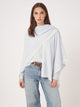 Cashmere Cape w/Fringe - Wave